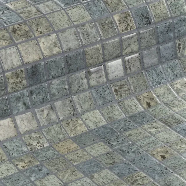 אריח פסיפס זכוכית מט 2.5×2.5 – Bali Stone | סדרת ZEN מבית Ezarri