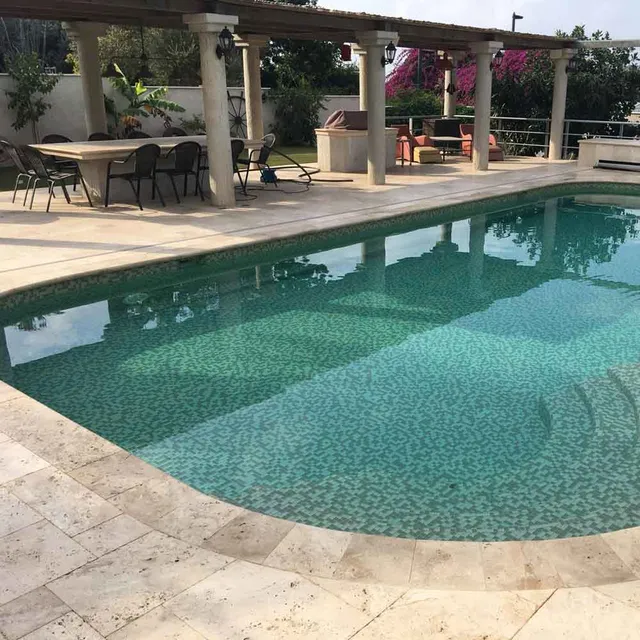 ריצוף אבן טרוורטין בז' מכובס 4 מידות