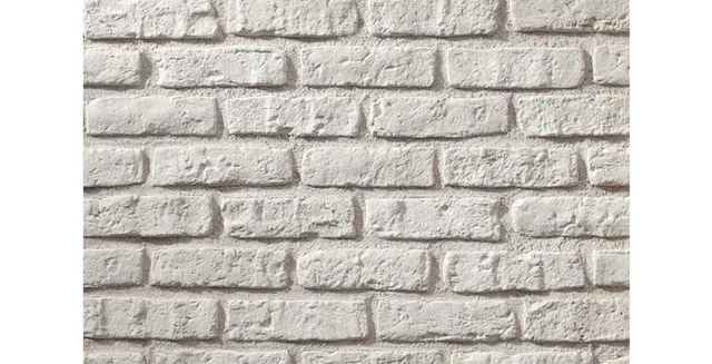 בריקים | בריק דמוי פירוק 6/21 ס"מ דגם GRANUL BRICK WHITE